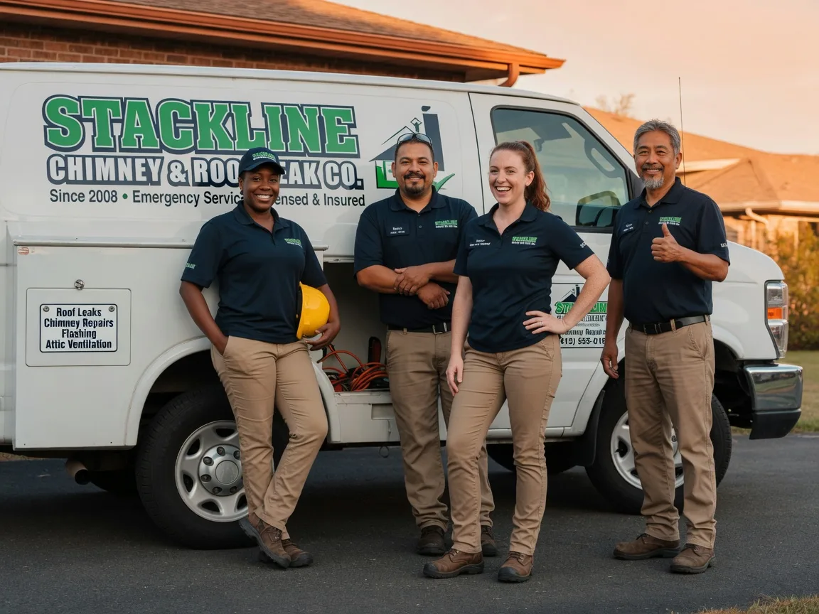 Chimney flashing repair company in Zahl, ND